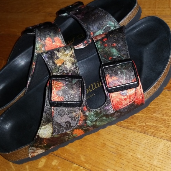 SOLD!!!! Birkenstock Floral Bouquet Arizona 39 - Picture 4 of 7